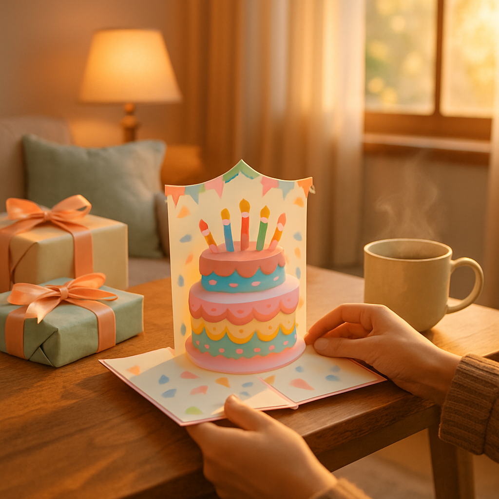 Practical Birthday Gift Guide: Using a Pop-Up Card for a Memorable Celebration