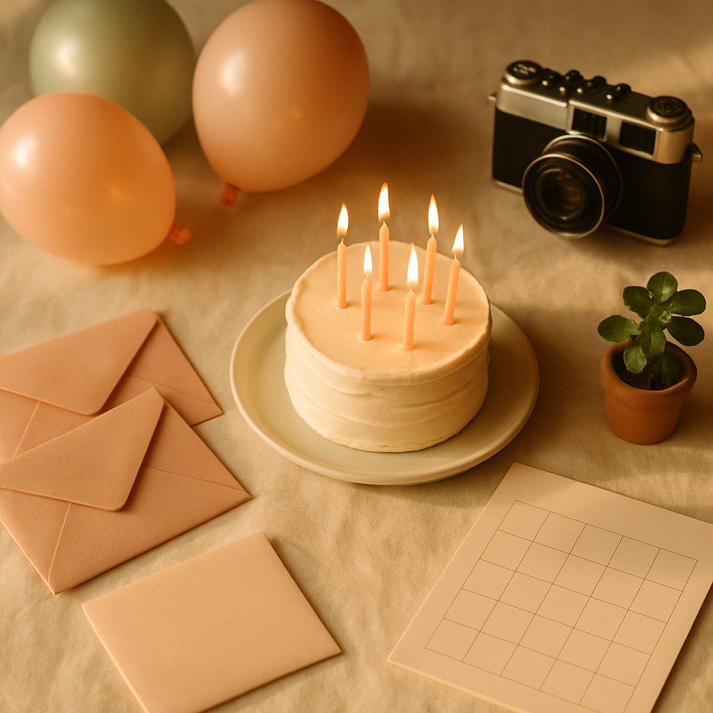 Birthday Party Timeline: What to Do 30, 14, and 3 Days Before