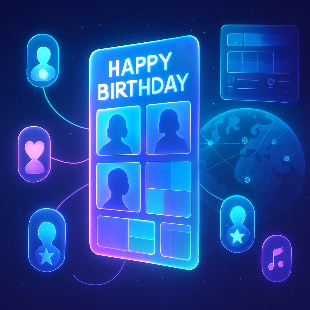 Always a Birthday Somewhere: Personal Digital Cards, Planning Tips, and Celebration Ideas